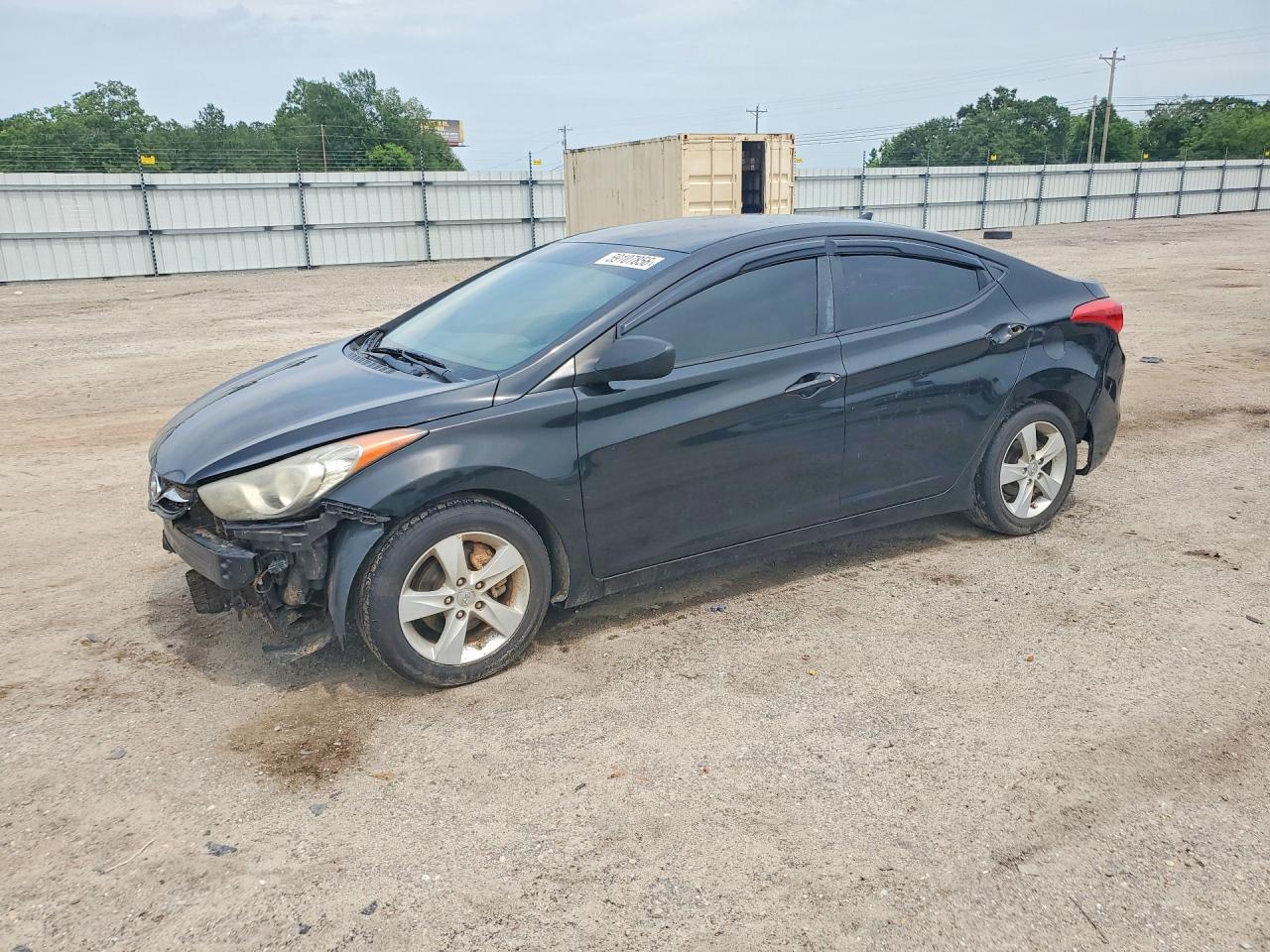 2011 Hyundai Elantra GLS, VIN KMHDH4AE3BU085936 — Front end