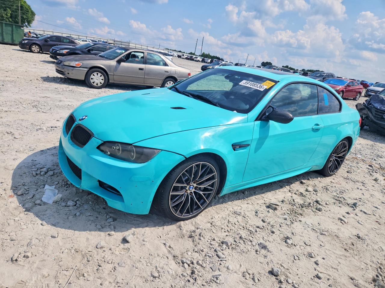 2011 BMW M3, VIN WBSKG9C59BE645809 — Minor dents and scratches