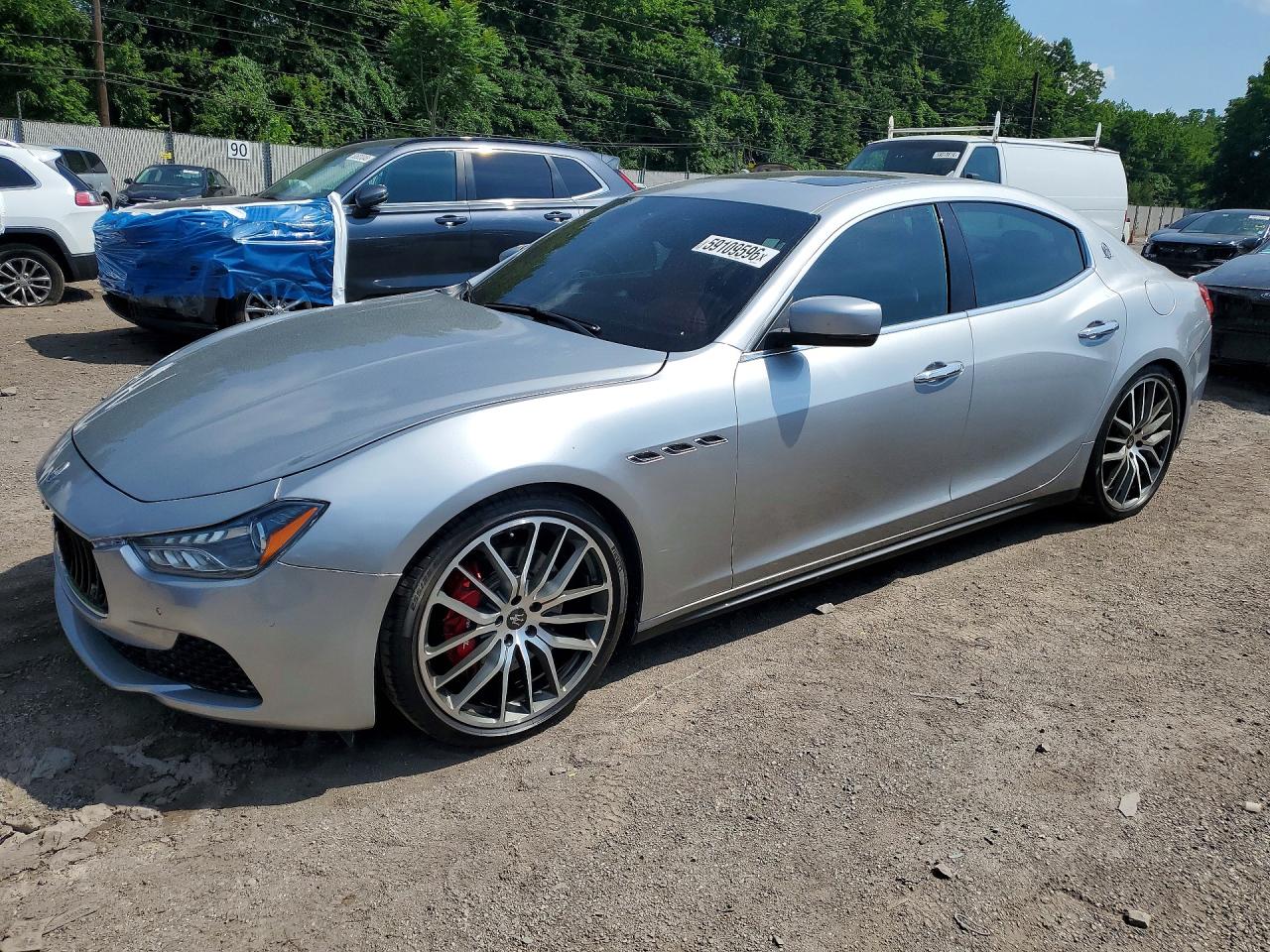2015 Maserati Ghibli S Q4, VIN ZAM57RTA9F1137270 — Мелкие вмятины и царапины