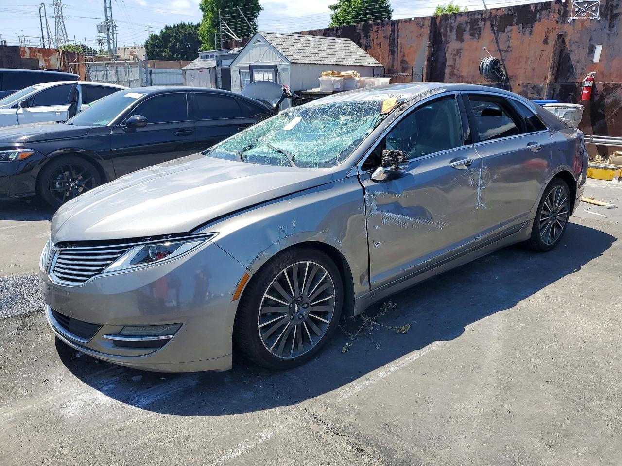 2016 Lincoln MKZ Hybrid, VIN 3LN6L2LU3GR627776 — Rollover