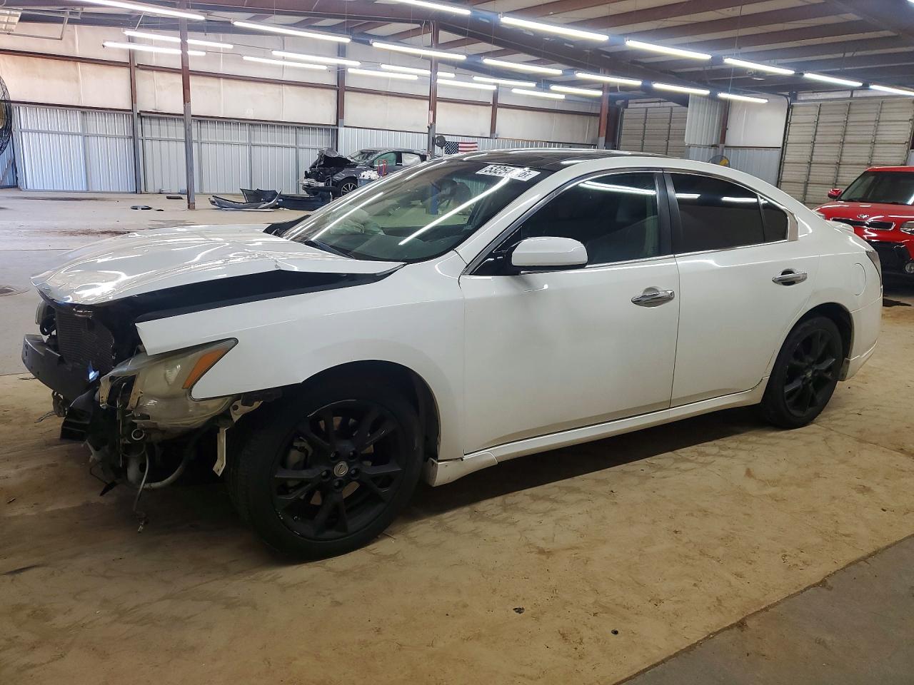 2012 Nissan Maxima SV, VIN 1N4AA5AP2CC816887 — Перед