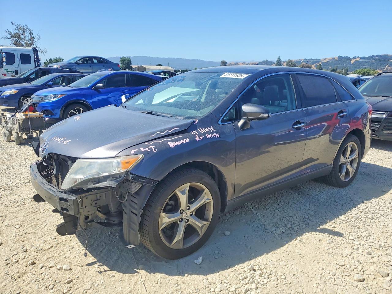 2014 Toyota Venza XLE, VIN 4T3ZK3BB3EU067910 — Перед