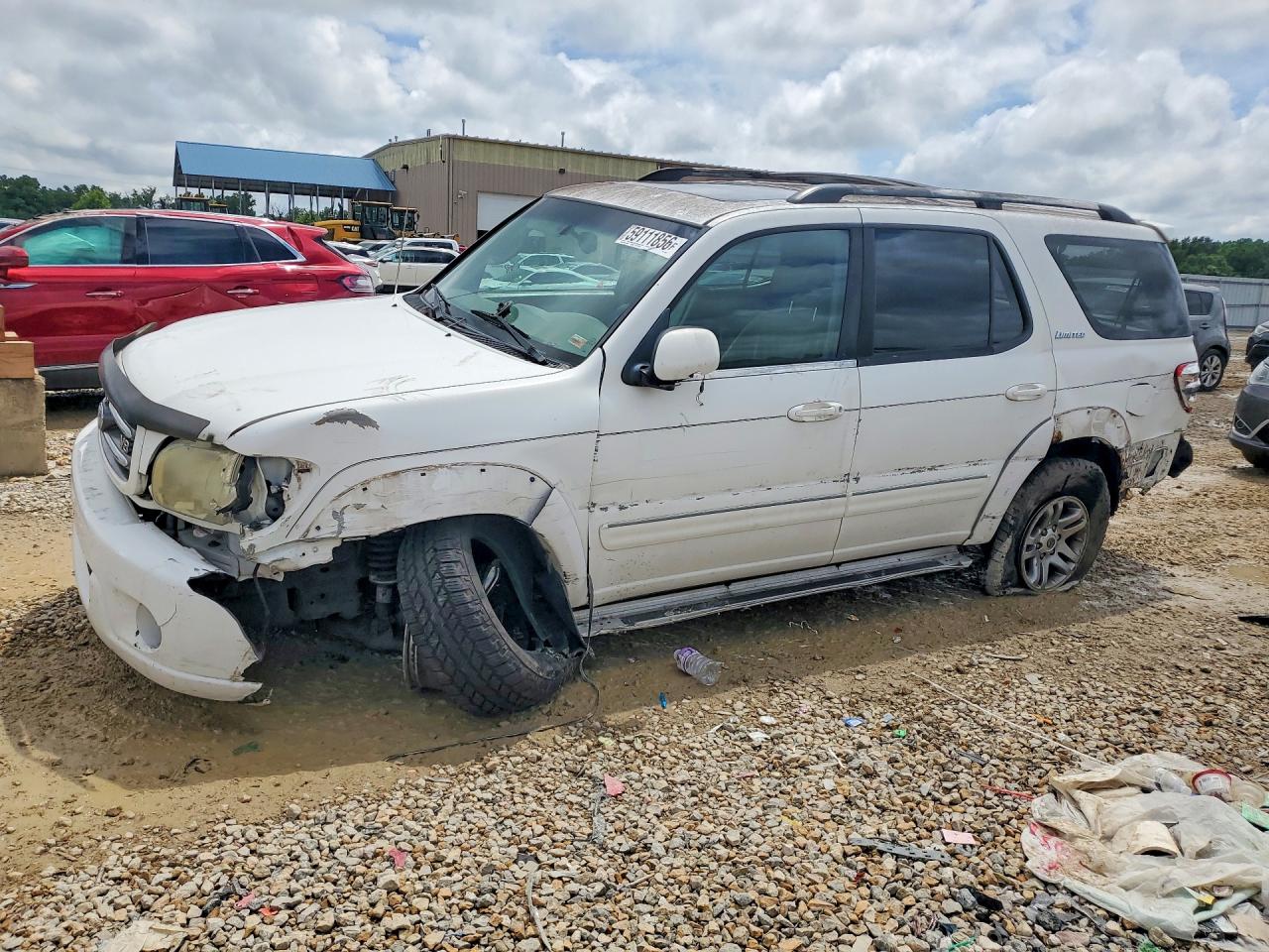 2004 Toyota Sequoia Limited, VIN 5TDBT48A34S232132 — Бок