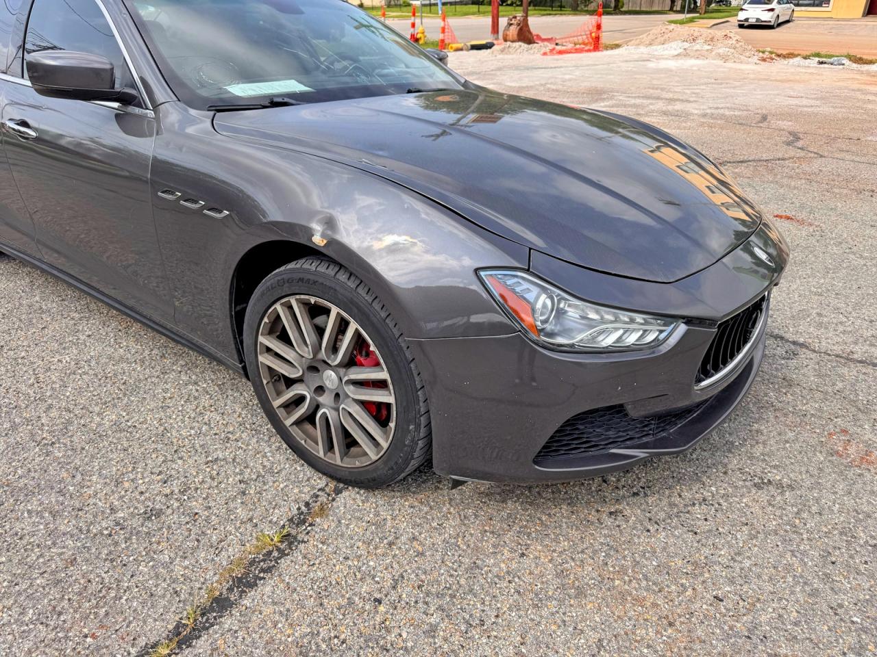2016 Maserati Ghibli S, VIN ZAM57RSA7G1172375 — Hail