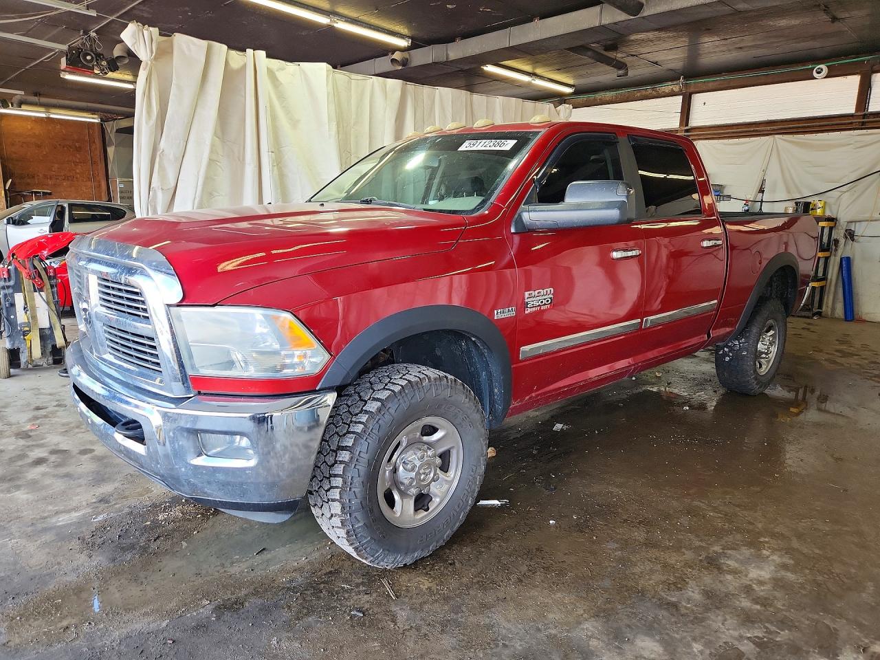 2010 Dodge 2500 SLT, VIN 3D7TT2CT7AG148817 — Burn