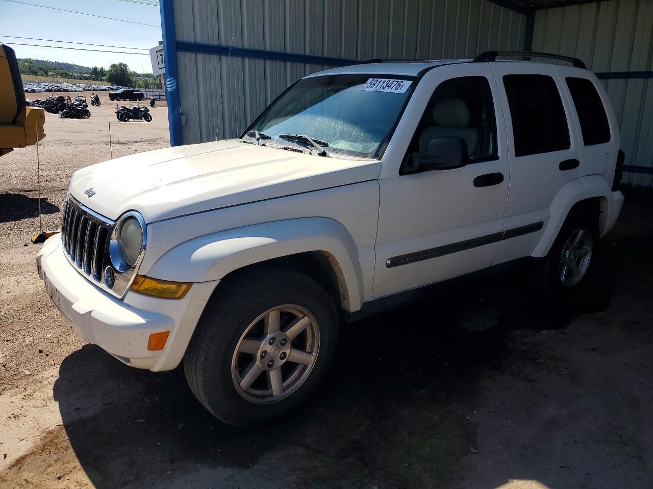 2006 Jeep Liberty Limited, VIN 1J8GK58K06W159465 — Rear end