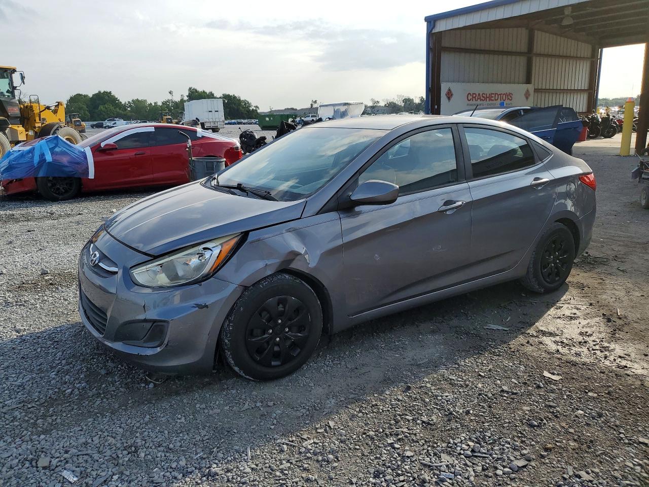 2016 Hyundai Accent SE, VIN KMHCT4AE9GU106029 — Фото с аукциона 1 of 14