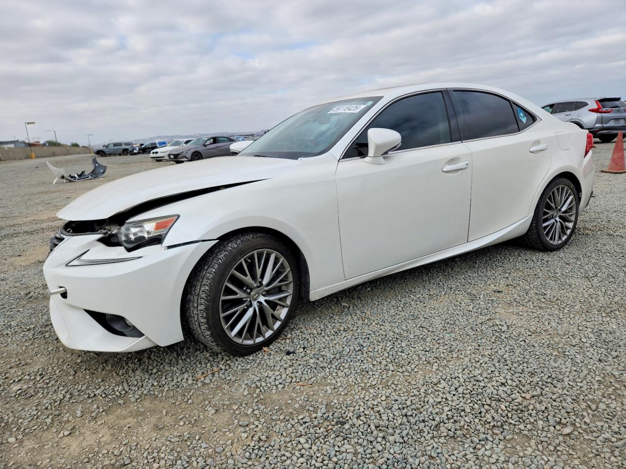 2016 Lexus IS 200t, VIN JTHBA1D22G5014744 — Front end