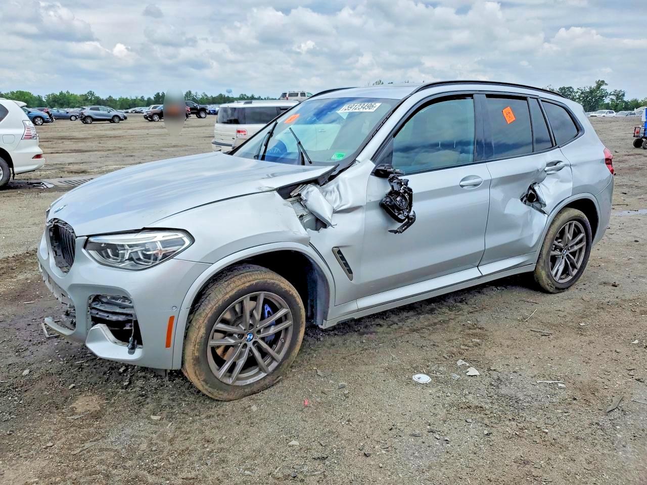 2020 BMW X3 M40i, VIN 5UXTY9C06L9B36866 — Front end