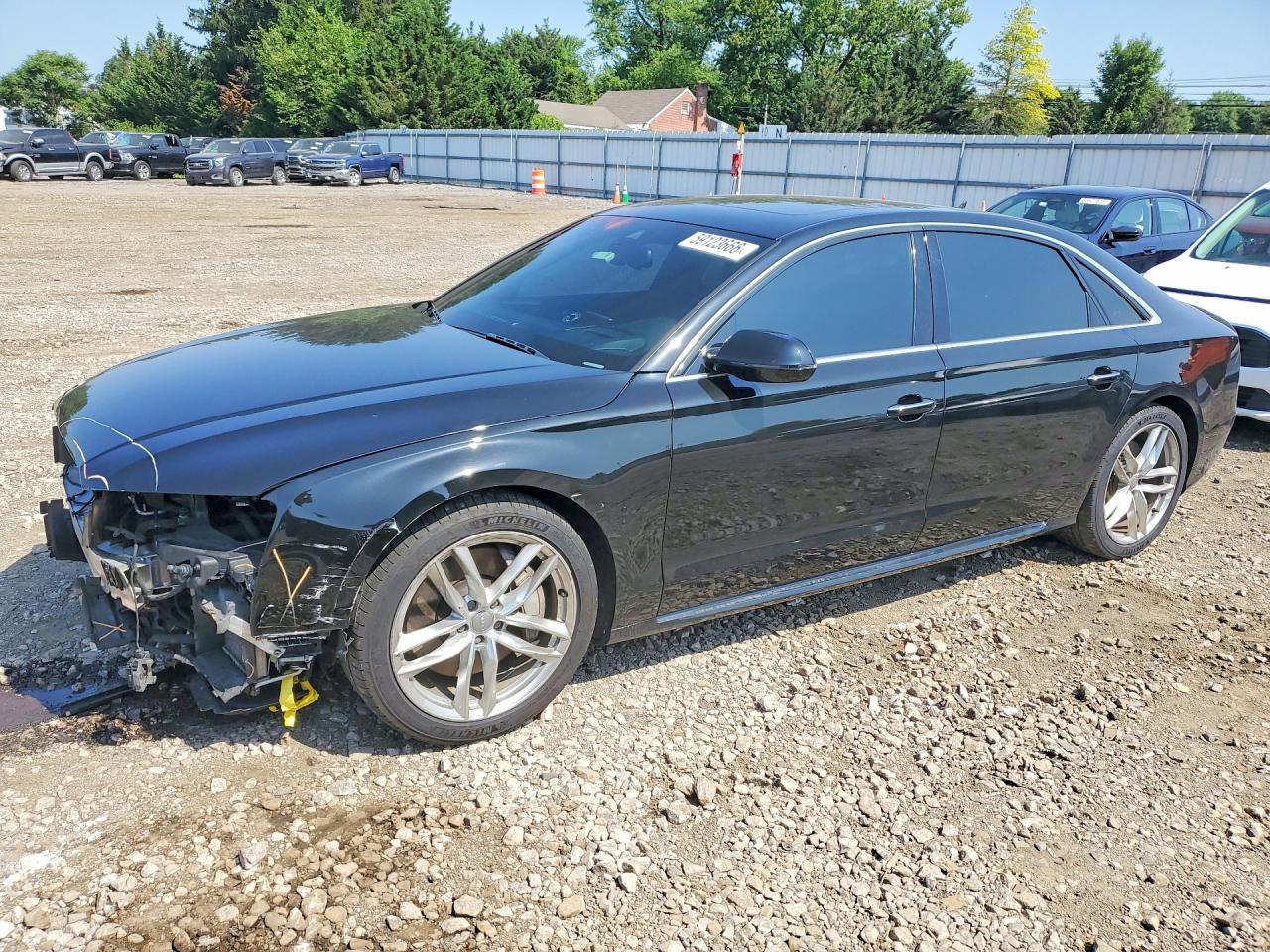 2017 Audi A8 Sport, VIN WAU43AFD1HN010394 — Front end
