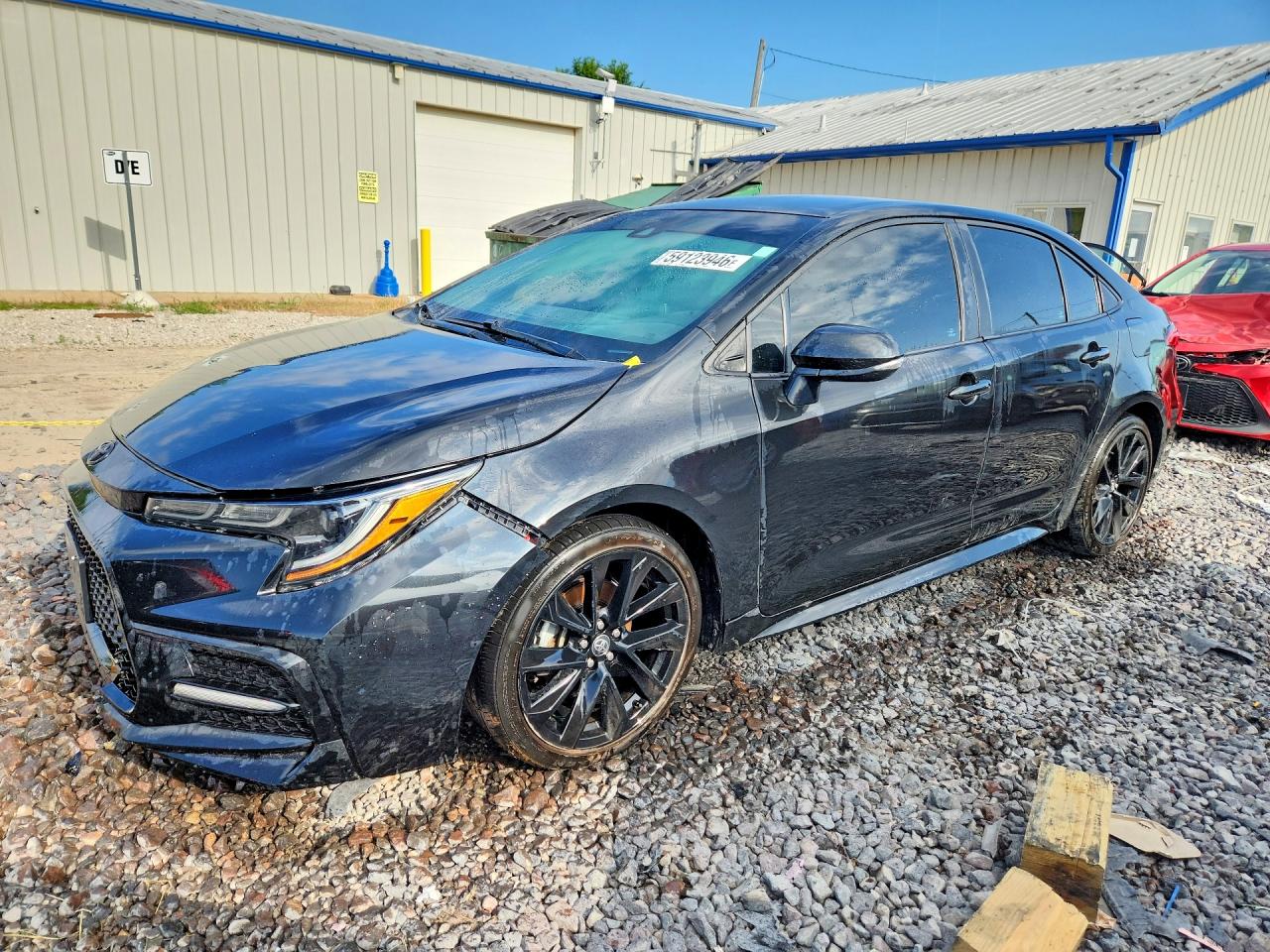 2021 Toyota Corolla SE, VIN 5YFS4MCE1MP067519 — Water / flood