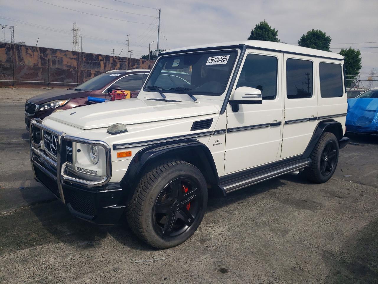 2018 Mercedes-Benz G 63 AMG, VIN WDCYC7DH8JX285469 — Minor dents and scratches