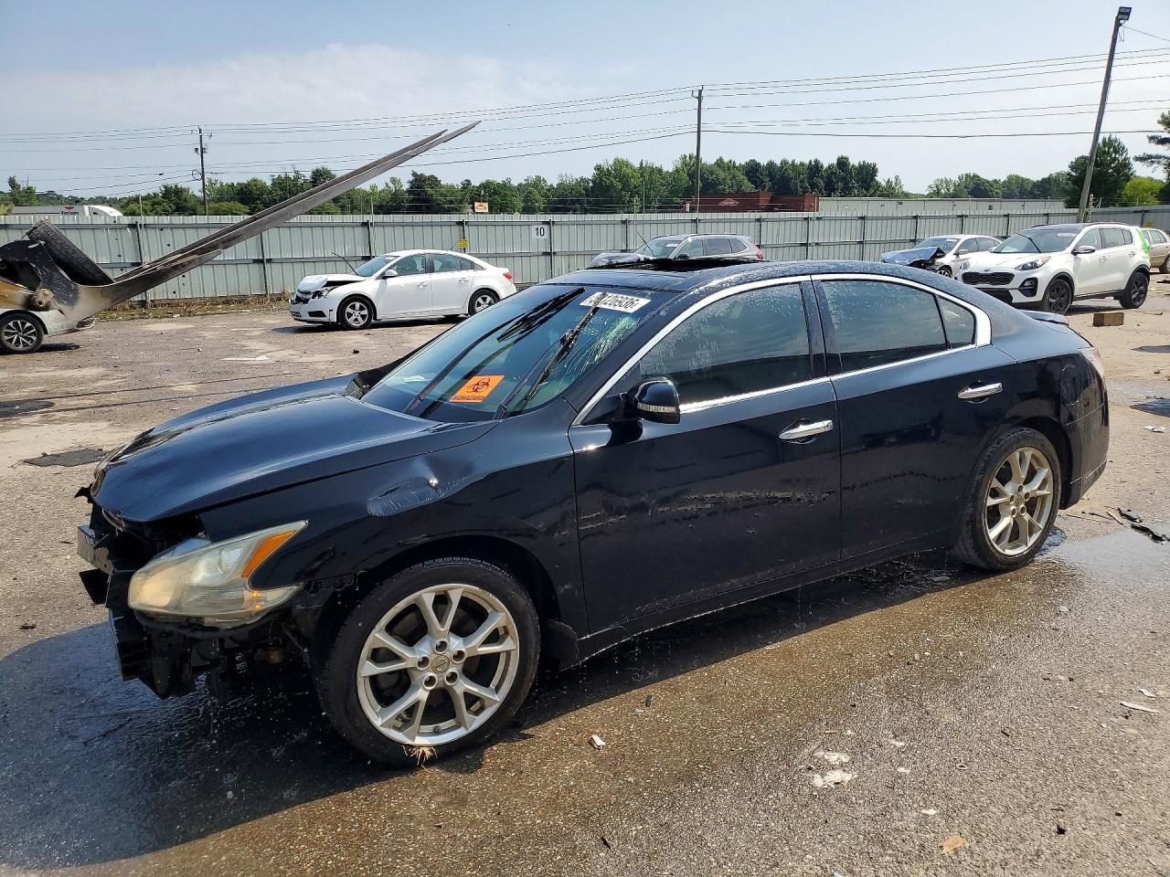 2012 Nissan Maxima SV, VIN 1N4AA5AP0CC851086 — Перед