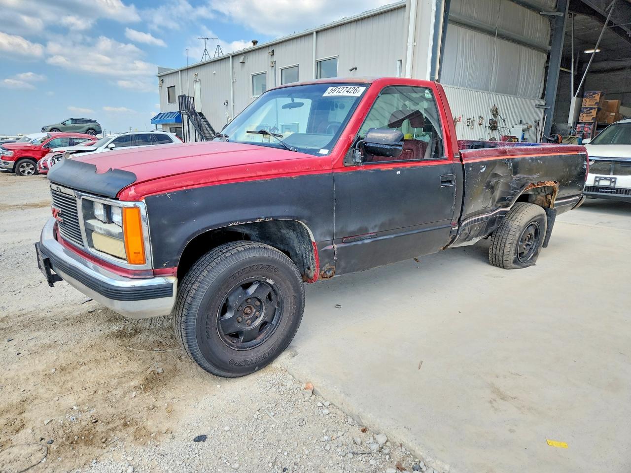 1990 GMC Sierra 1500, VIN 1GTDK14K01Z507140 — Бок