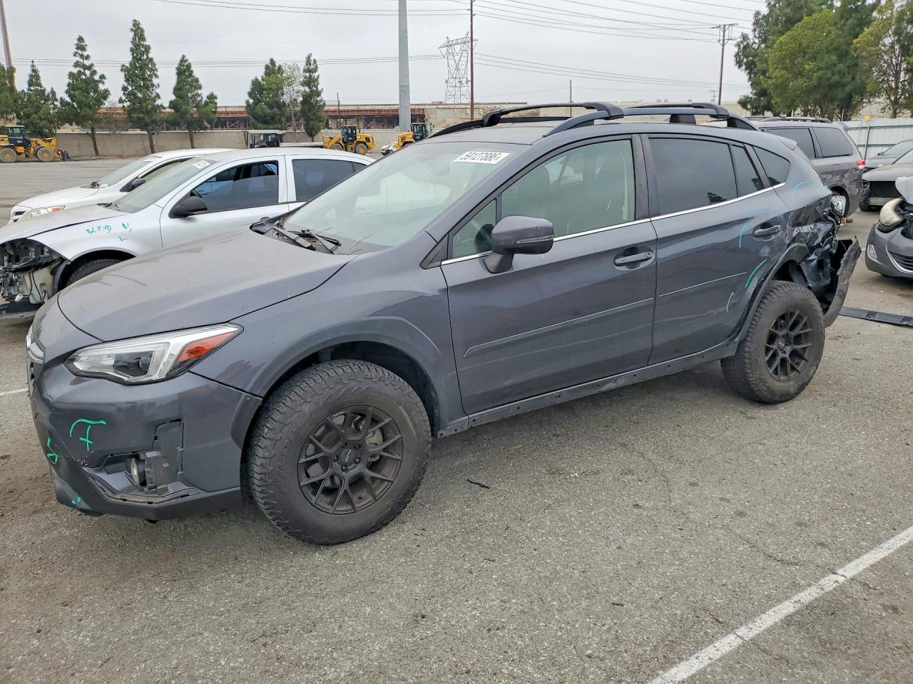 2022 Subaru Crosstrek Limited, VIN JF2GTHMCXNH265057 — Зад