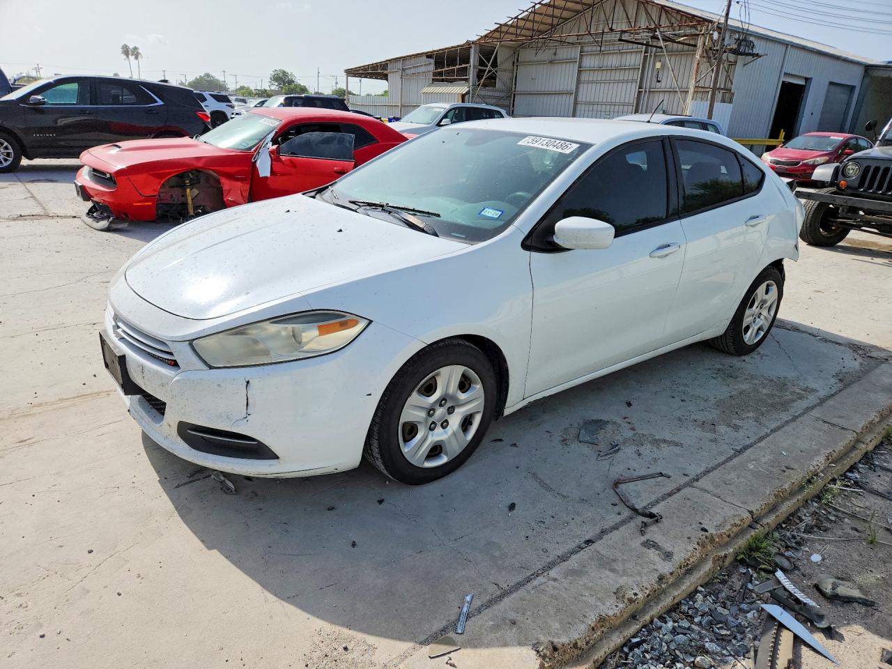 2015 Dodge Dart SE, VIN 1C3CDFAAXFD406059 — Rear end