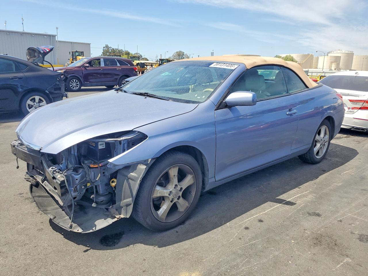 2005 Toyota Solara SE, VIN 4T1FA38P55U062404 — Front end
