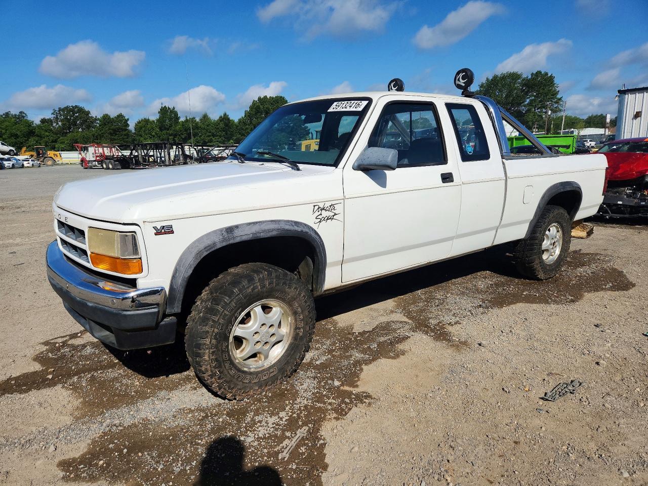 1994 Dodge Dakota, VIN 1B7GG23X6RW113007 — Зад