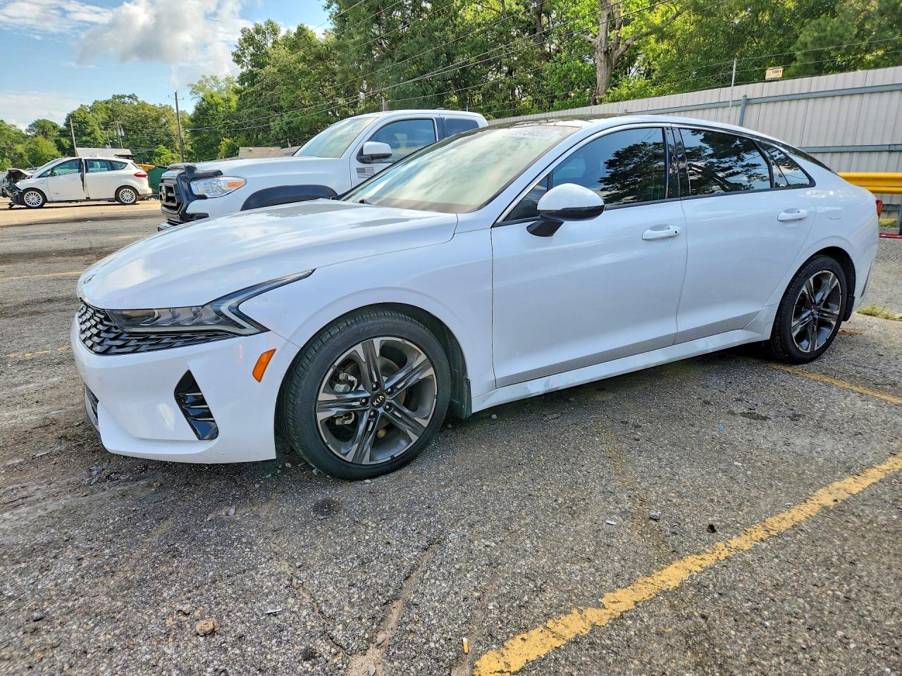 2021 Kia K5 EX, VIN 5XXG34J28MG033975 — Water / flood