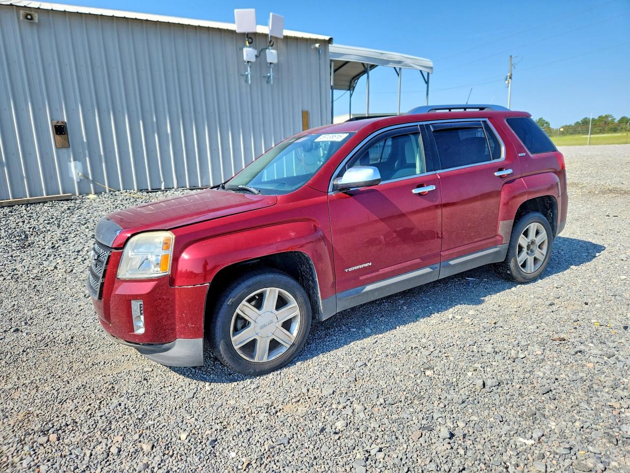 2011 GMC Terrain SLT-2, VIN 2CTFLWE54B6404345 — Front end