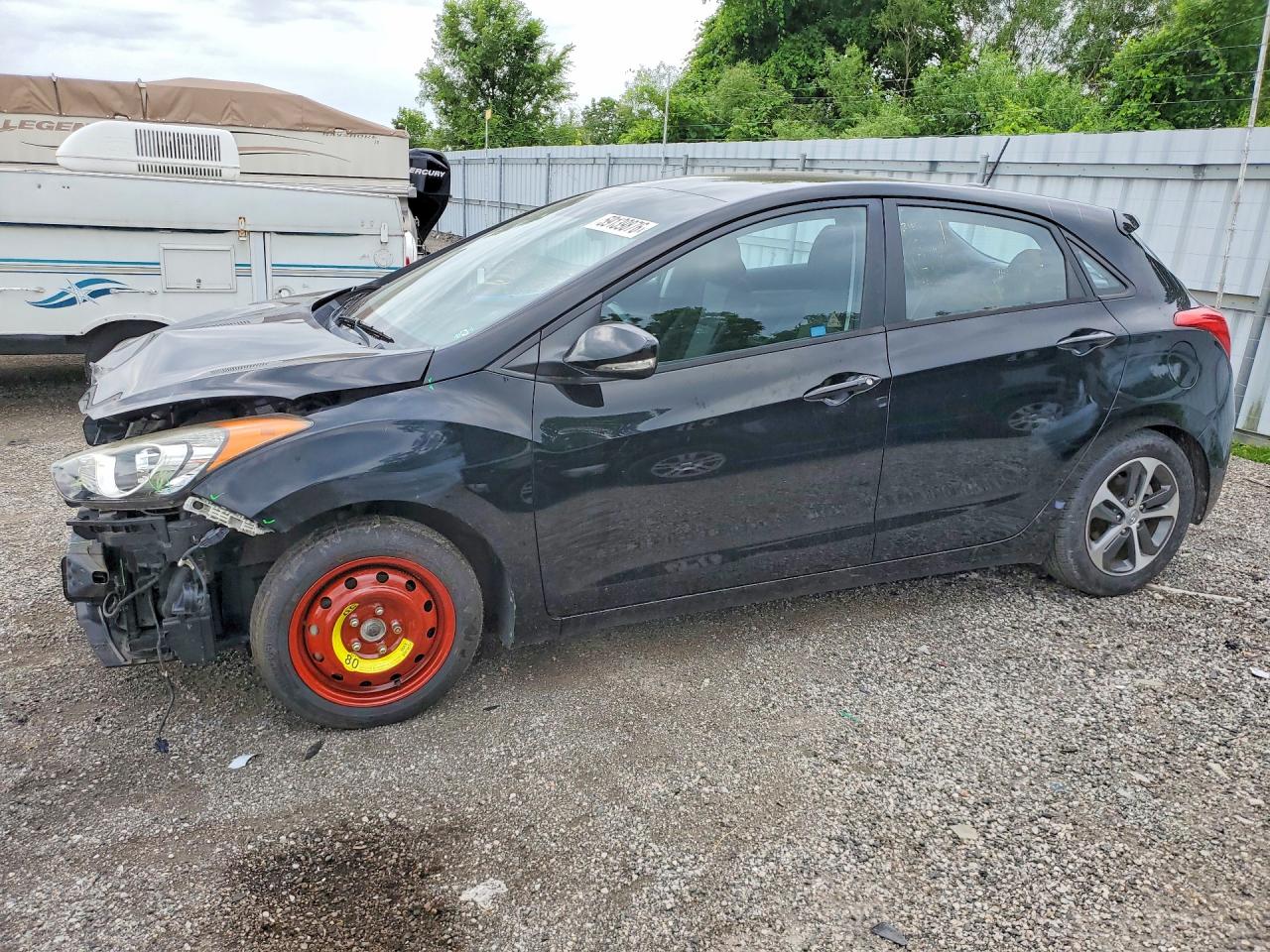 2016 Hyundai Elantra, VIN KMHD35LHXGU289720 — Front end