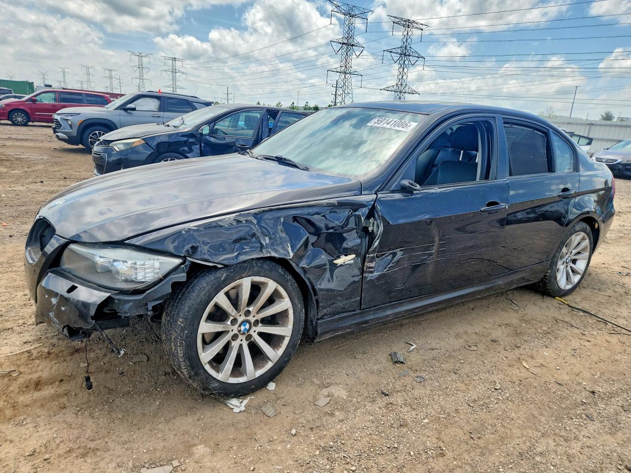 2011 BMW 3 Series 328i xDrive, VIN WBAPK7C56BA464090 — Front end
