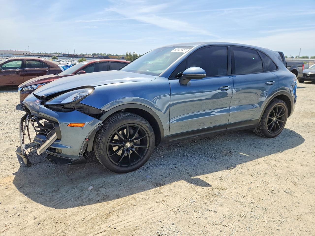 2019 Porsche Cayenne, VIN WP1AA2AYXKDA00616 — Front end