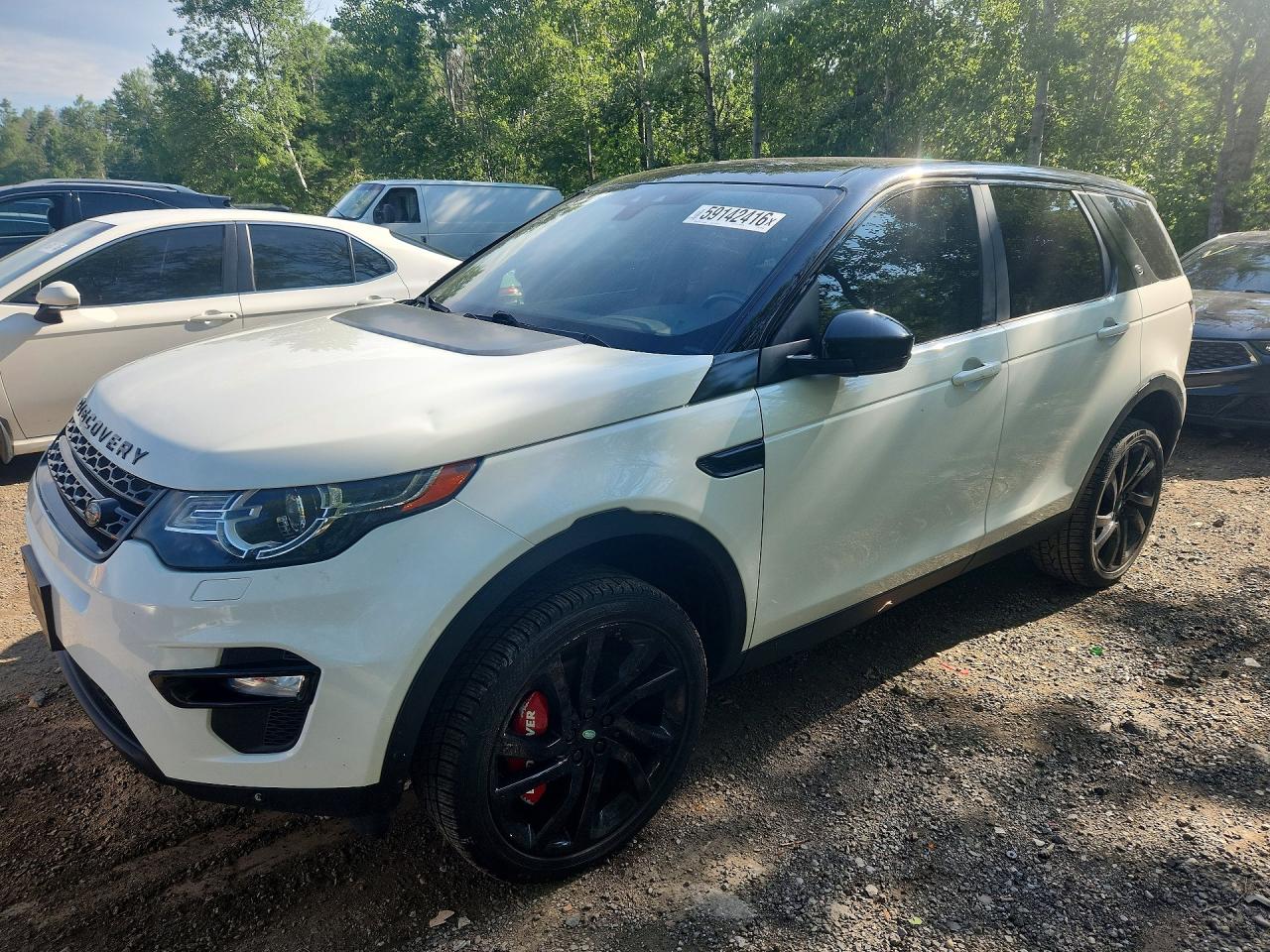 2016 Land Rover Discovery Sport HSE Lux, VIN SALCT2BG4GH564040 — Rear end