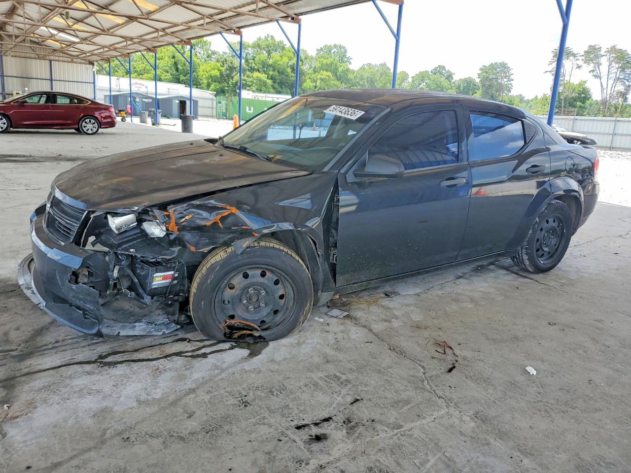 2010 Dodge Avenger SXT, VIN 1B3CC4FB0AN138891 — Перед