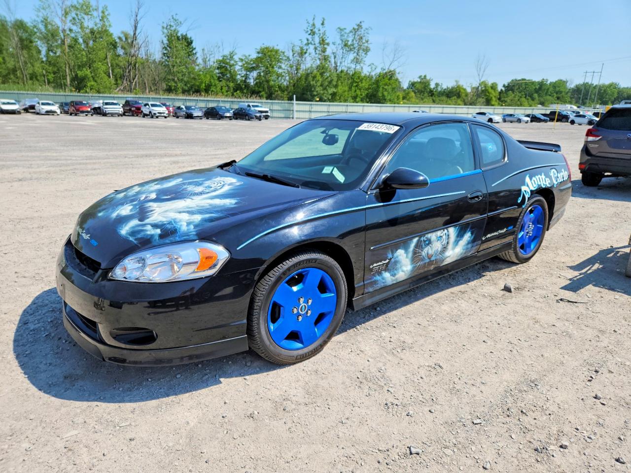 2006 Chevrolet Monte Carlo SS, VIN 2G1WL15C569366554 — Side