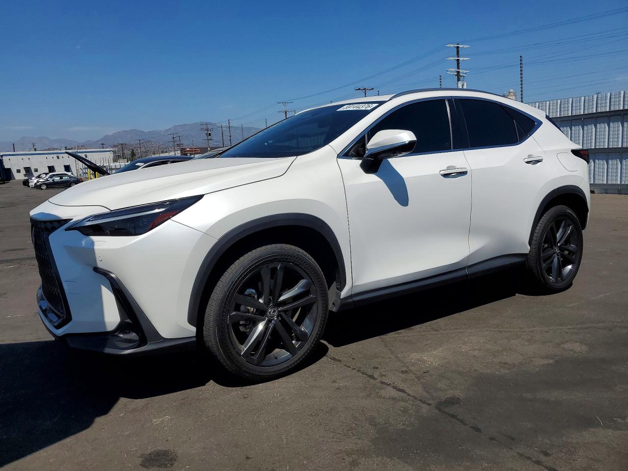 2024 Lexus NX 450h+ Luxury, VIN JTJHKCFZ2R2030426 — Prior damage history