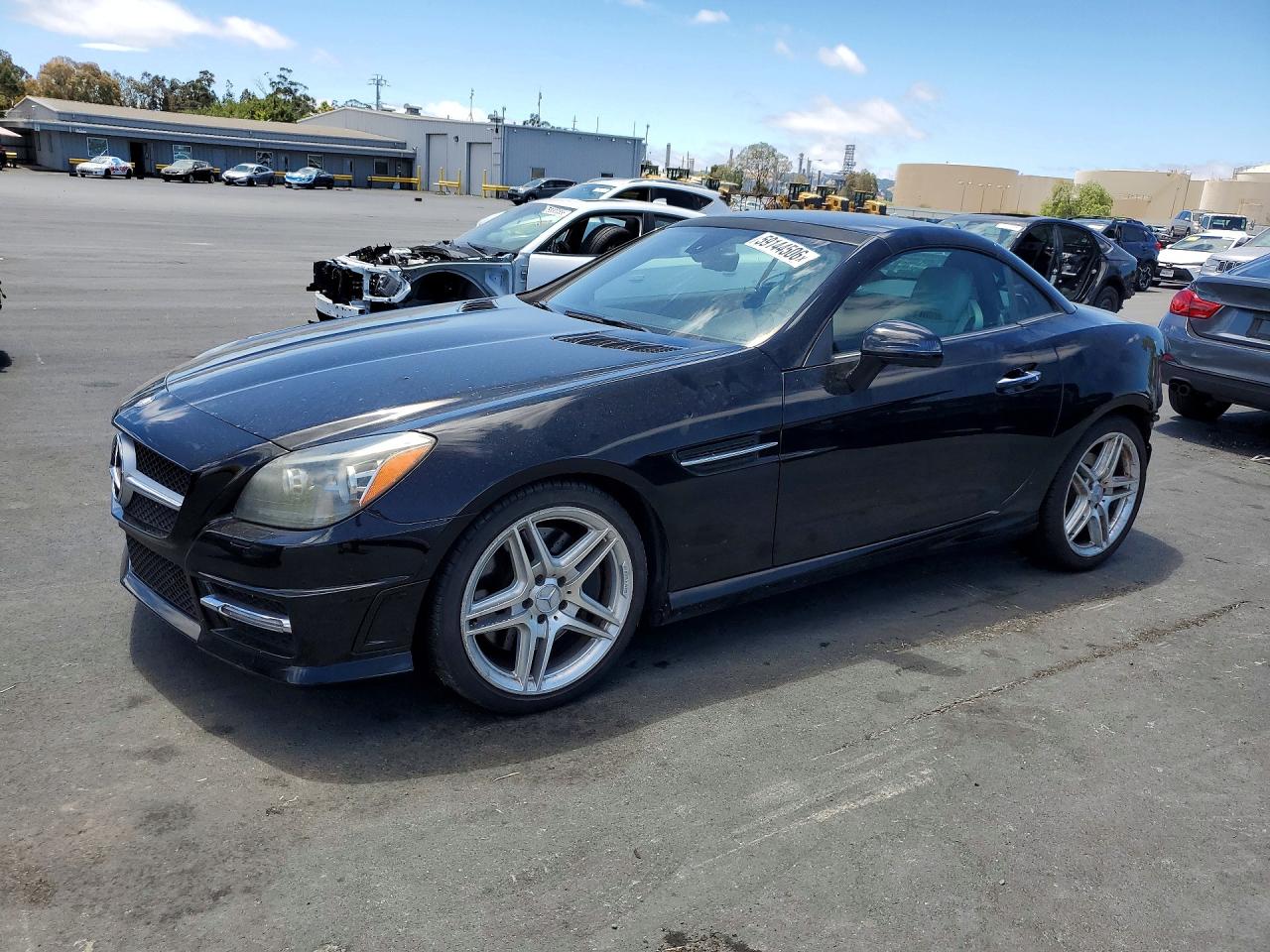 2012 Mercedes-Benz SLK 250, VIN WDDPK4HA0CF046688 — Rear end