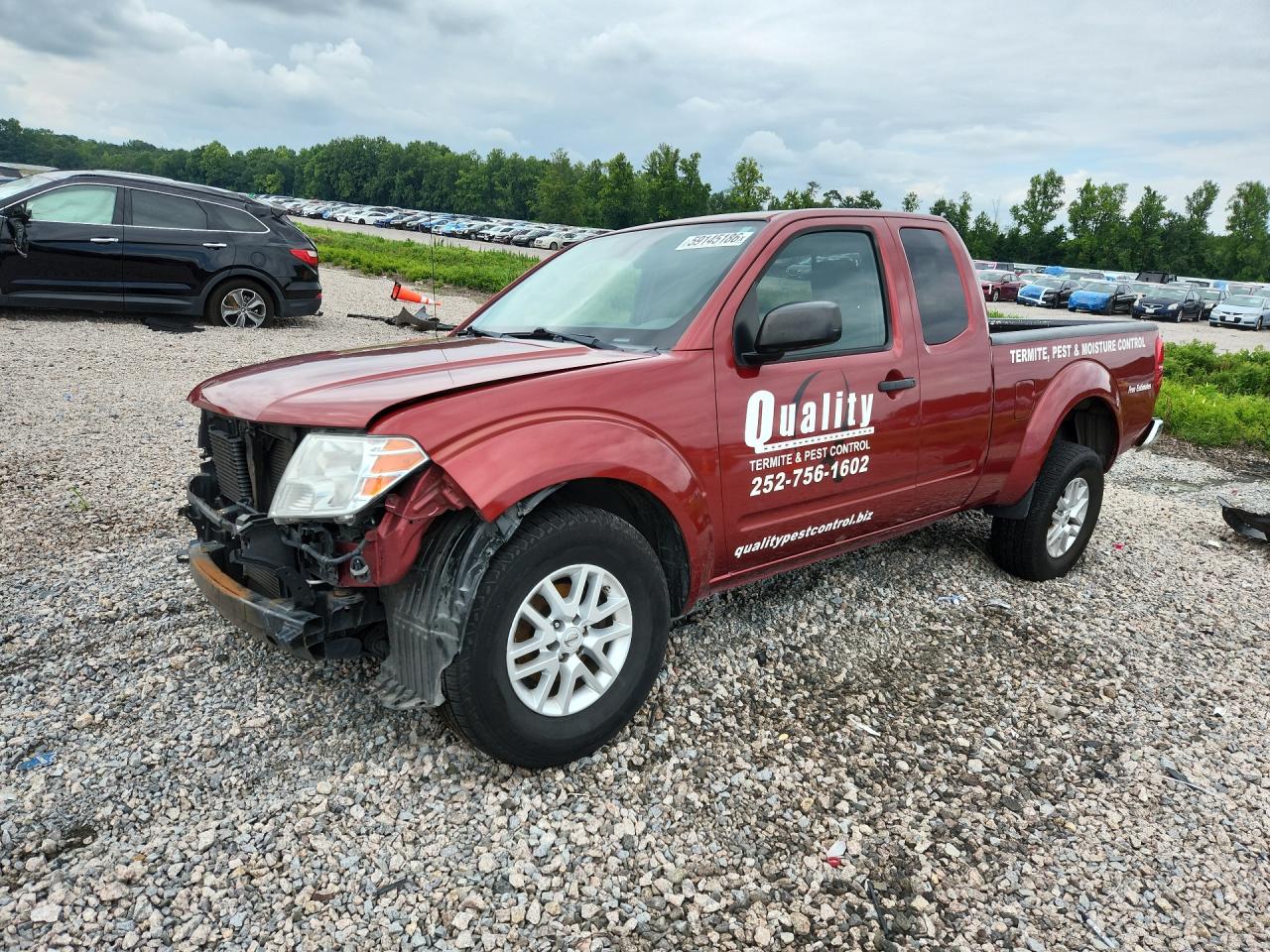 2019 Nissan Frontier SV, VIN 1N6AD0CU5KN711493 — Перед