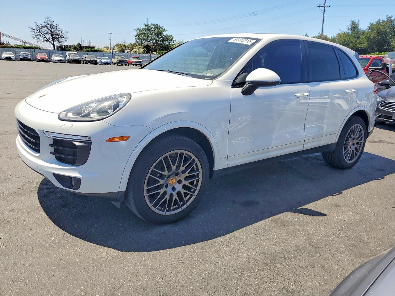 2018 Porsche Cayenne, VIN WP1AA2A26JKA06970 — Water / flood