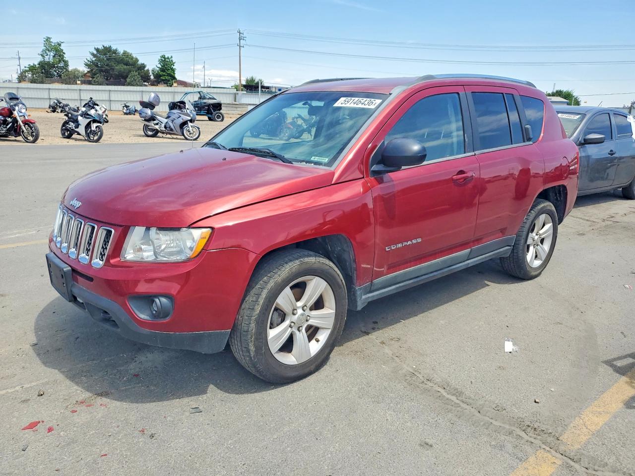 2011 Jeep Compass, VIN 1J4NF1FBXBD158984 — Rear end