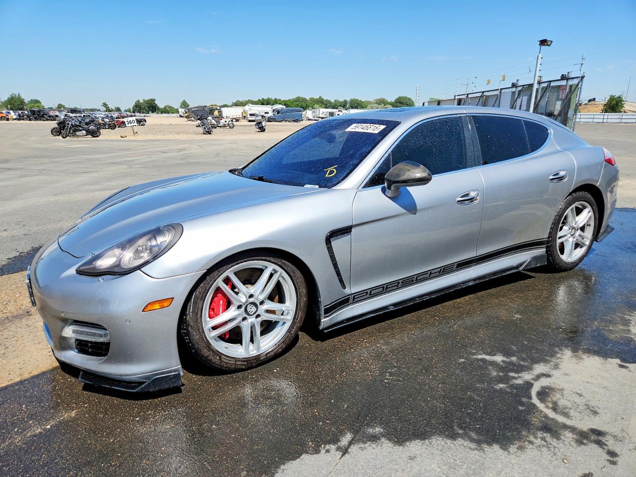 2010 Porsche Panamera Turbo, VIN WP0AC2A76AL090628 — Мелкие вмятины и царапины