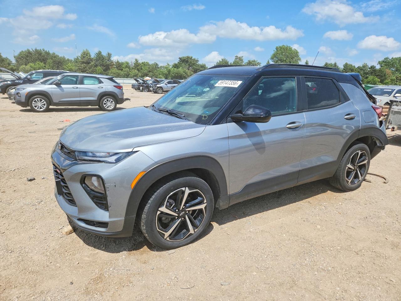 2023 Chevrolet TrailBlazer RS, VIN KL79MTSL5PB065085 — Зад