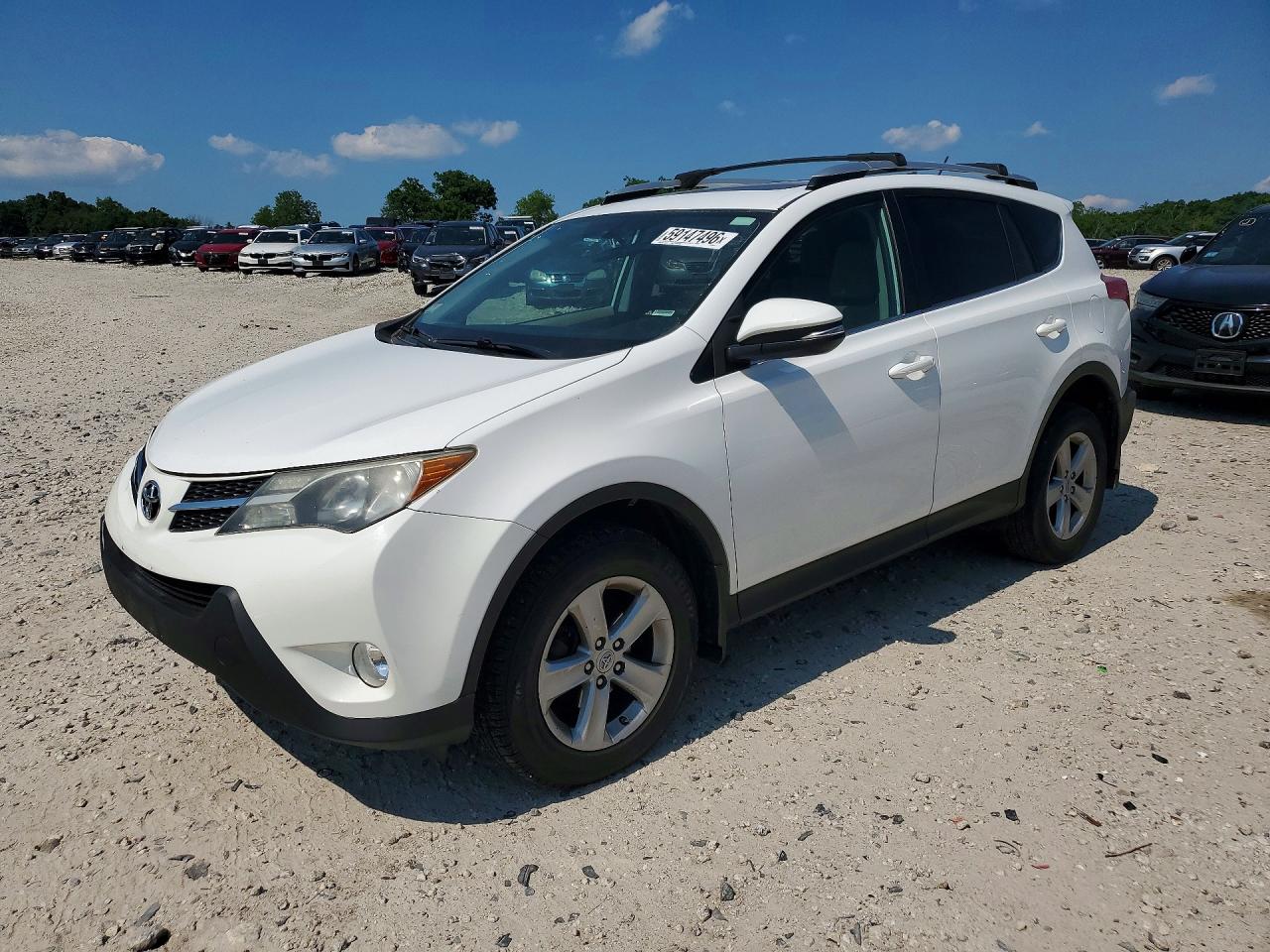 2013 Toyota RAV4 XLE, VIN 2T3RFREV2DW058191 — Undercarriage