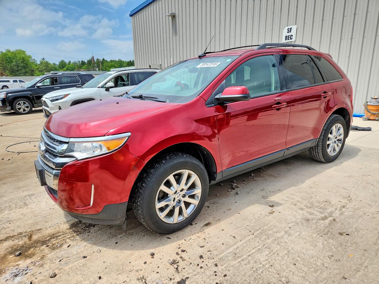 2013 Ford Edge SEL, VIN 2FMDK3JC2DBA57404 — Hail