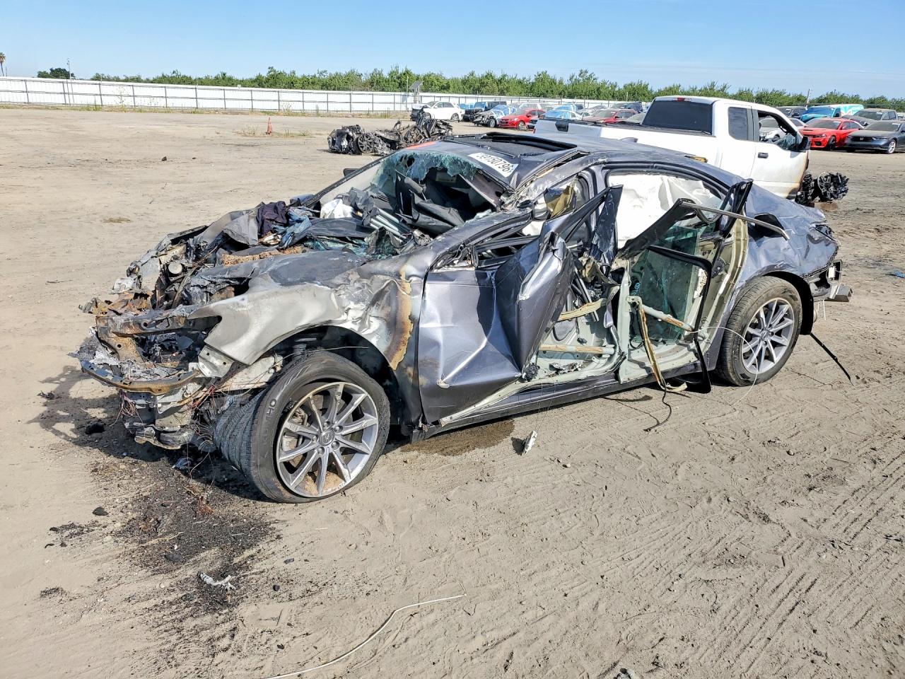 2019 Acura TLX Technology, VIN 19UUB1F59KA000100 — Rollover