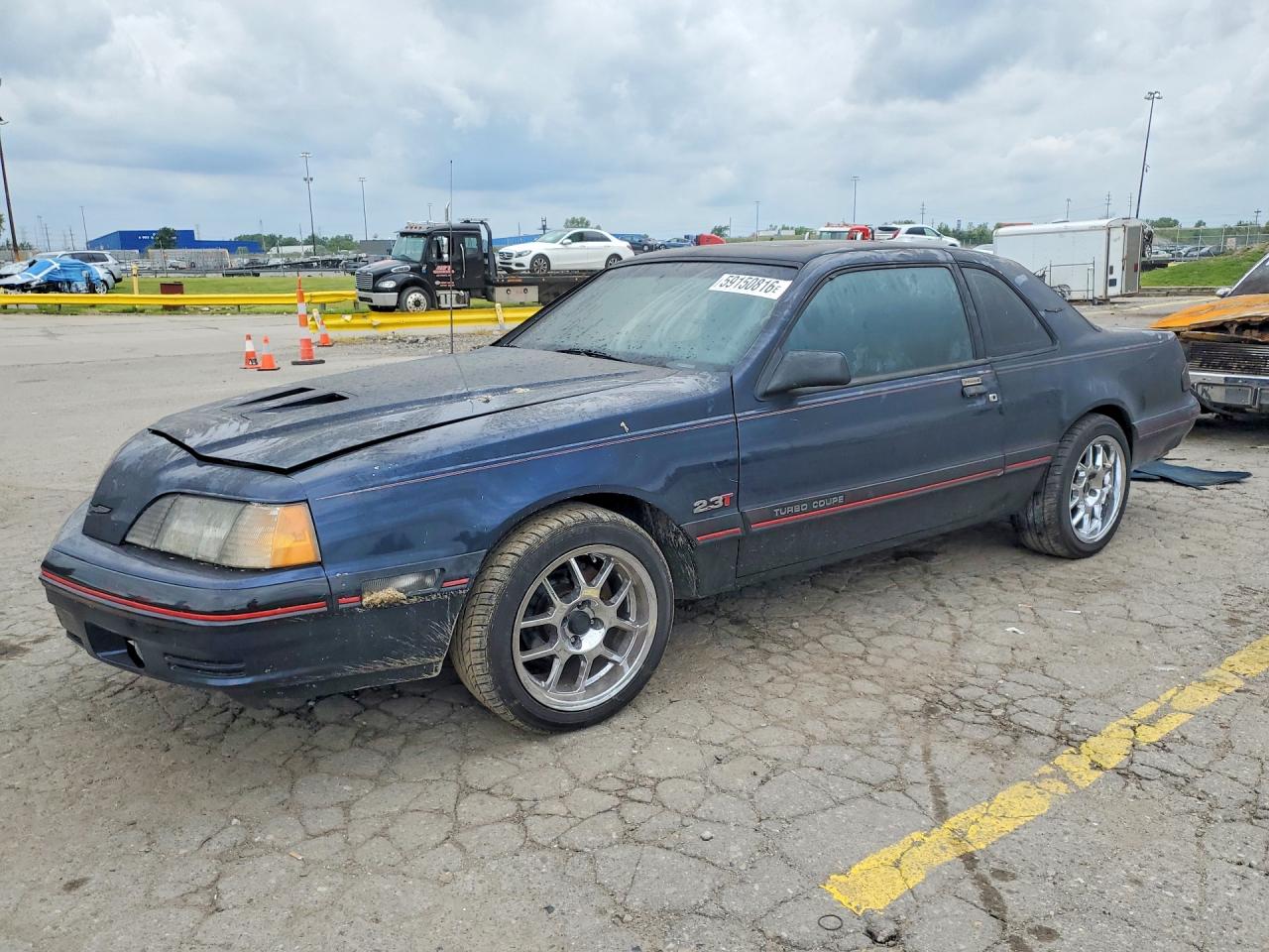 1988 Ford Thunderbird, VIN 1FABP64T5JH175638 — Burn