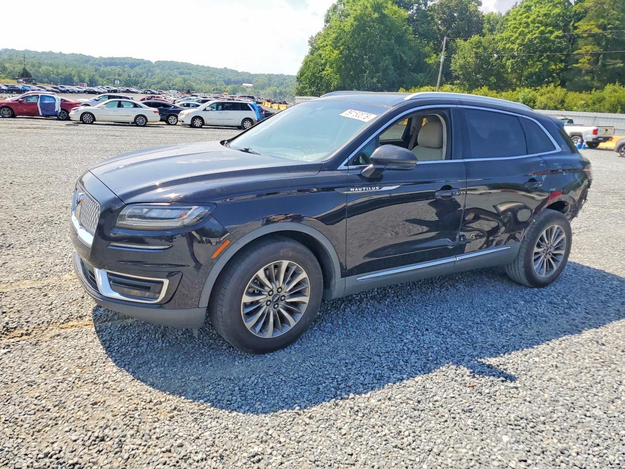 2019 Lincoln Nautilus Select, VIN 2LMPJ6K97KBL53332 — Rear end