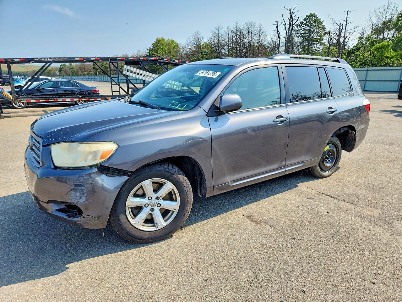 2009 Toyota Highlander, VIN JTEES41A292113587 — Side