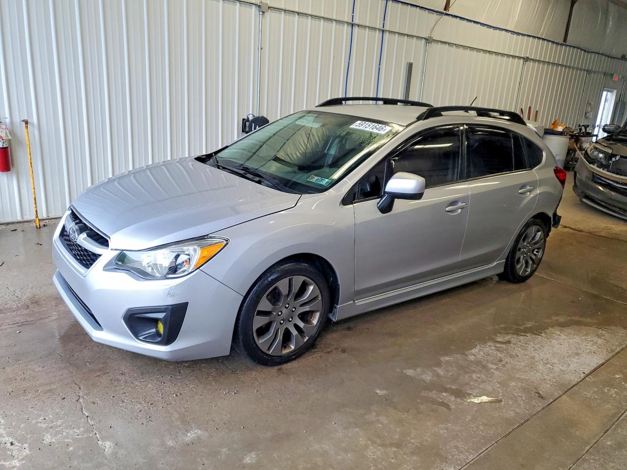 2013 Subaru Impreza Special Sports Premium, VIN JF1GPAL68D2878663 — Rear end