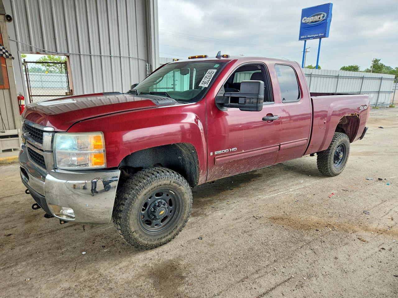 2009 Chevrolet Silverado 2500HD LT, VIN 1GCHK59K19E159253 — Side