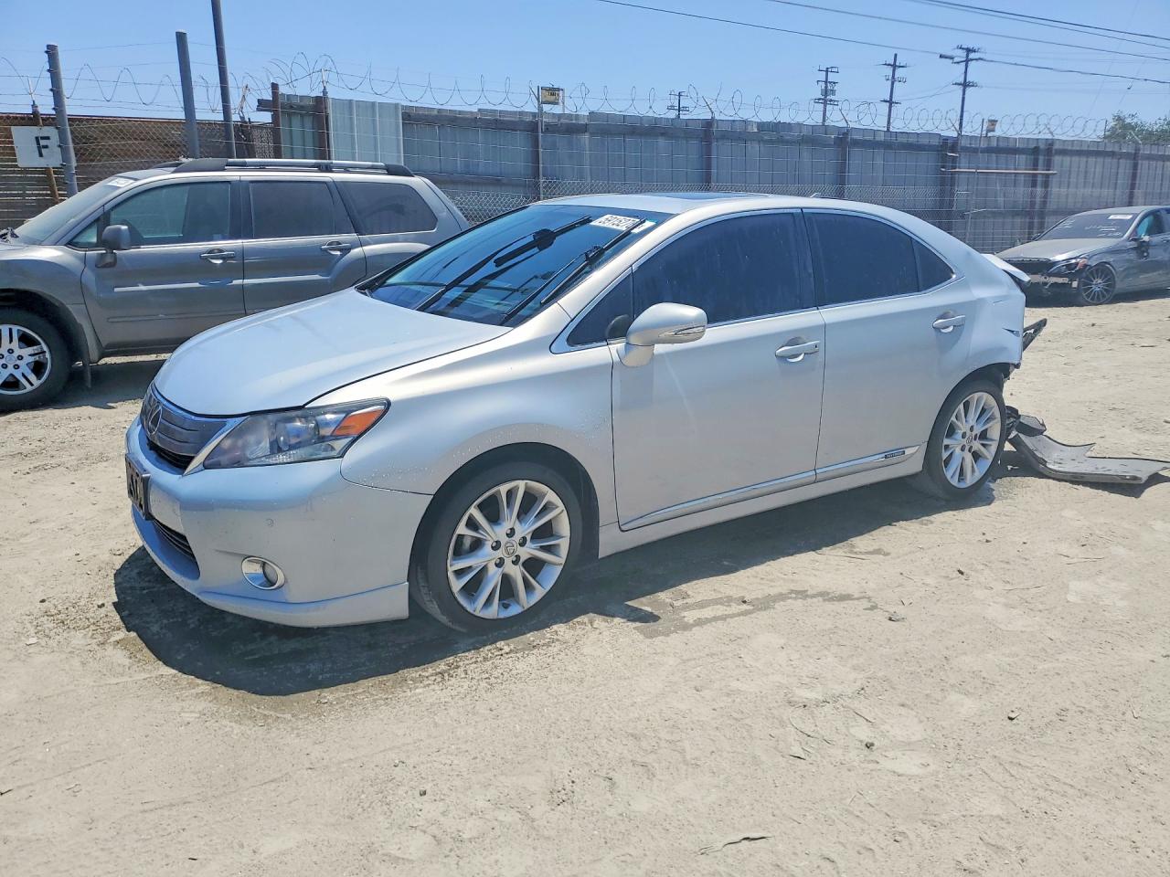 2012 Lexus HS 250h, VIN JTHBB1BA4C2051281 — Rear end