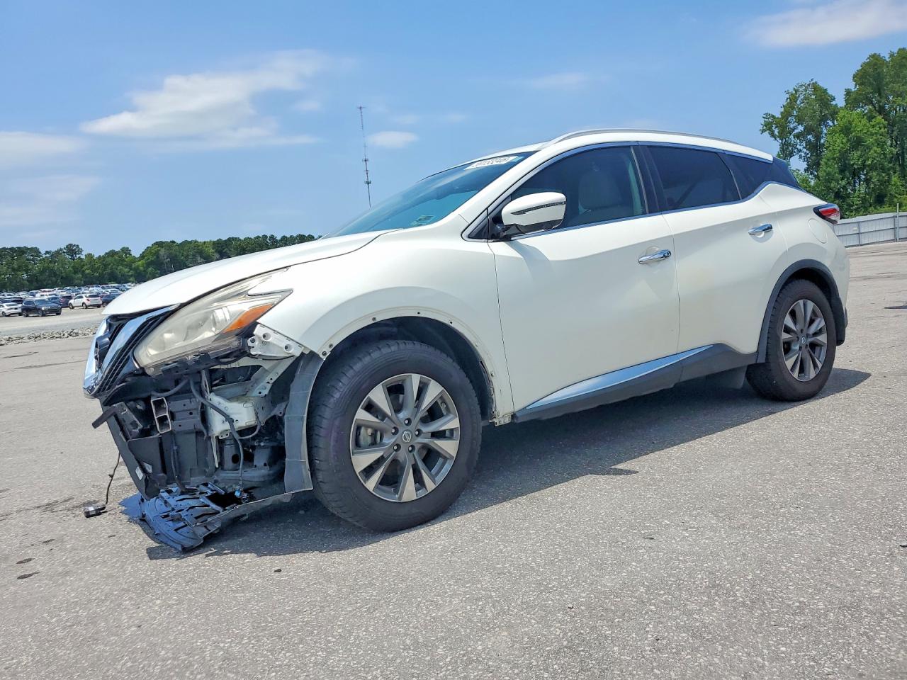 2018 Nissan Murano S, VIN 5N1AZ2MG5JN117568 — Front end