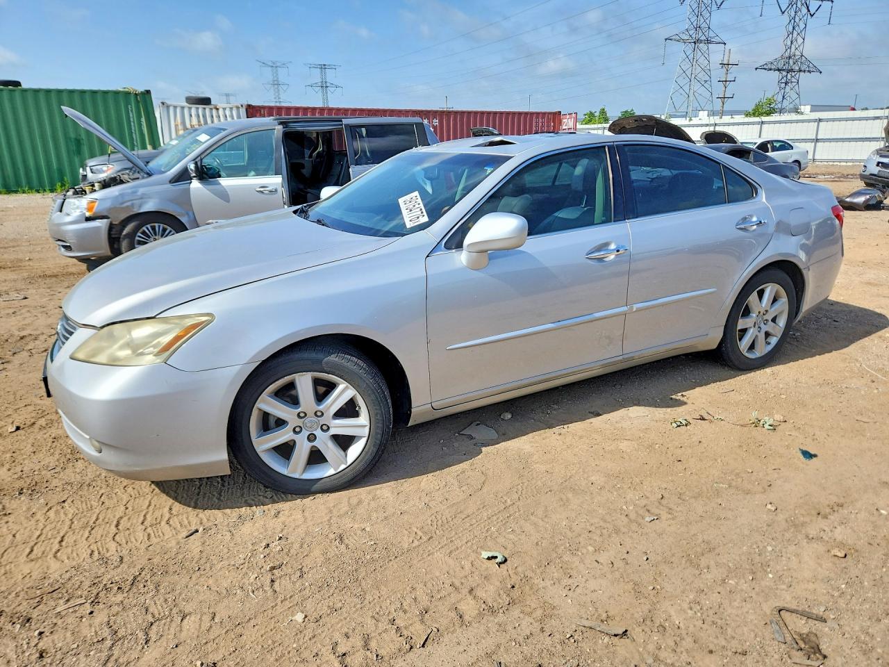 2007 Lexus ES 330, VIN JTHBJ46G072084979 — Roof