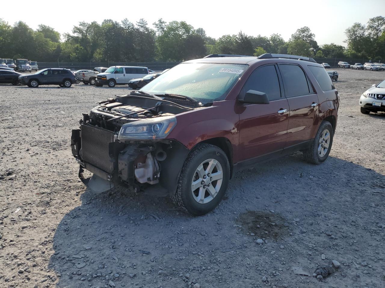 2015 GMC Acadia SLE, VIN 1GKKRNED9FJ270519 — Auction photo 1 of 16