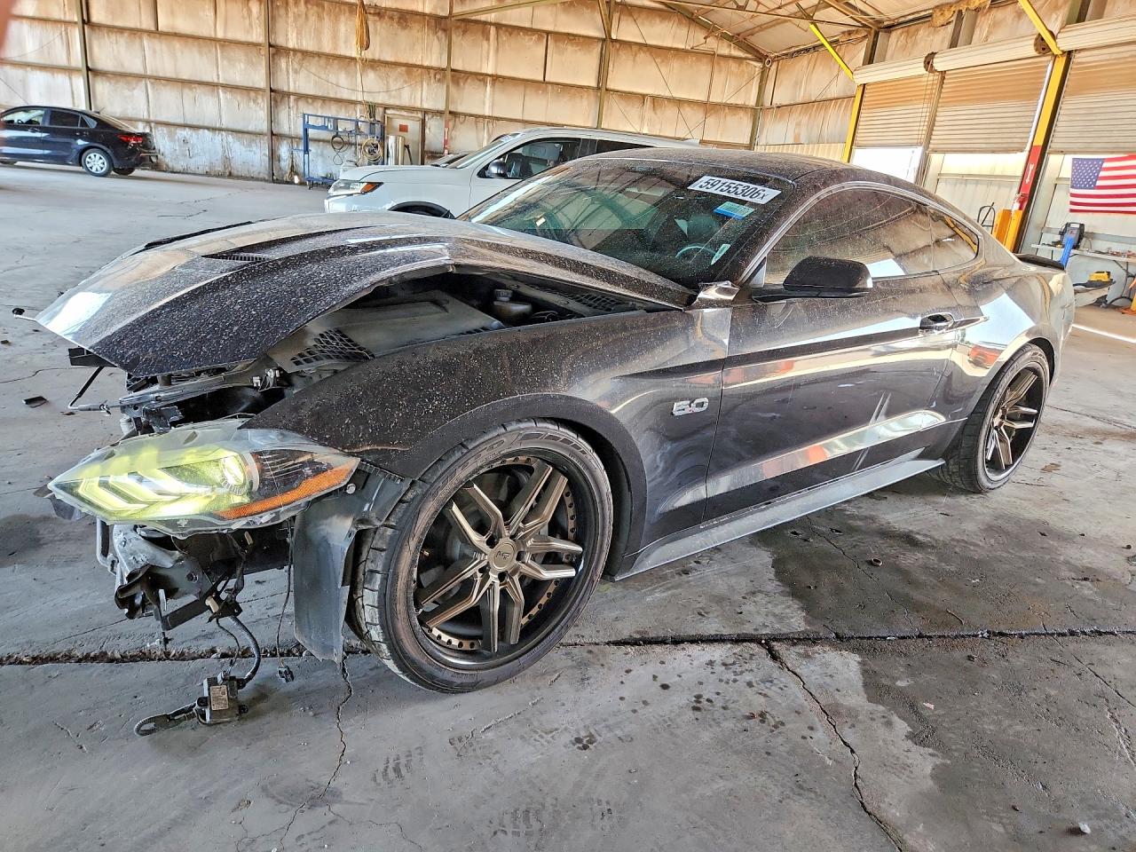 2022 Ford Mustang GT Premium, VIN 1FA6P8CFXN5141646 — Front end